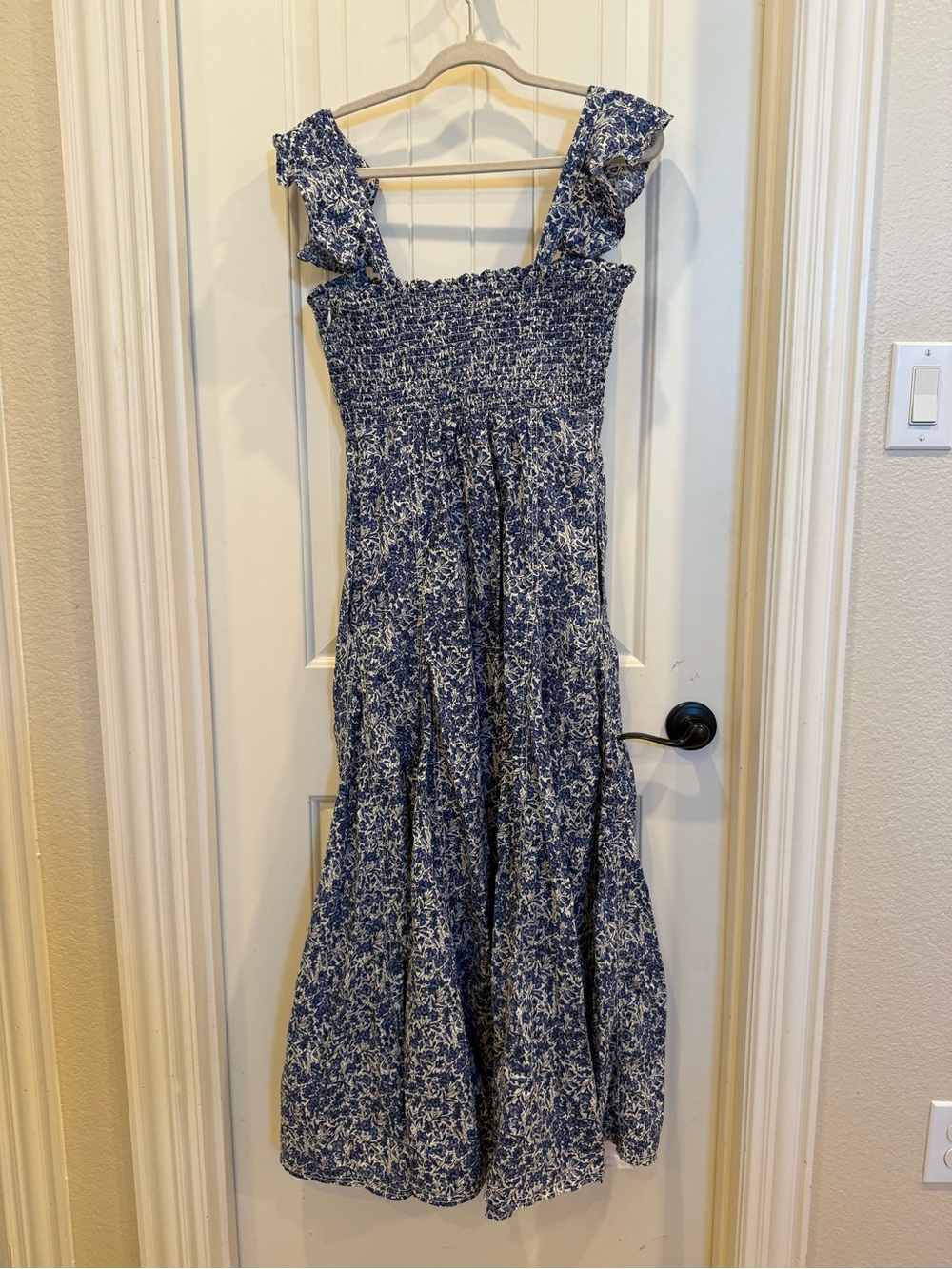 Pilcro Cotton Buttondown Midi Dress - Picture 5 of 8